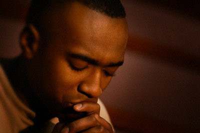 Man in Prayer